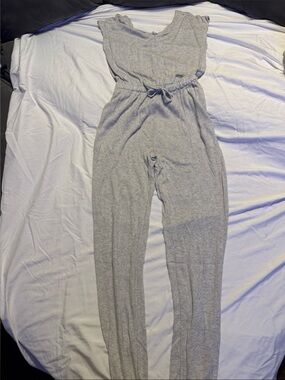 Serra Light Gray Sleeveless Jumpsuit